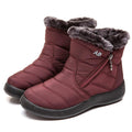Bota Feminina de Inverno Warlock® Hunter - Quente, Confortável e Impermeável - Sapatos Femininos Moda Casual de Luxo